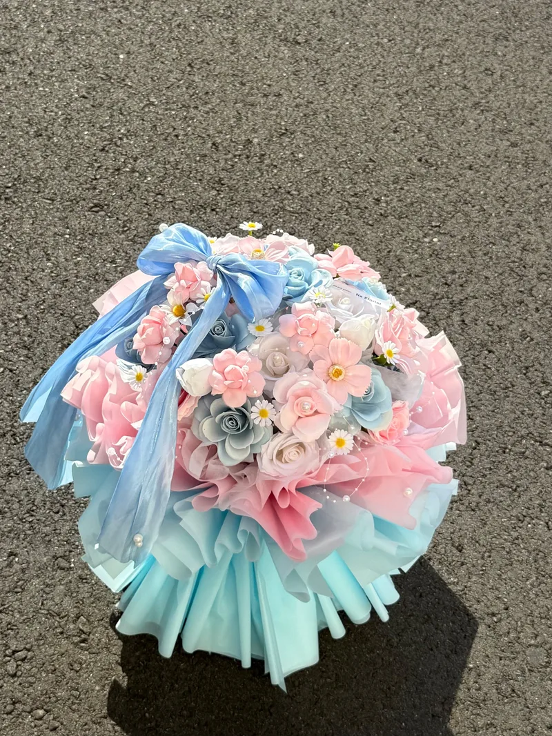 小紅書多巴胺香皂花束
