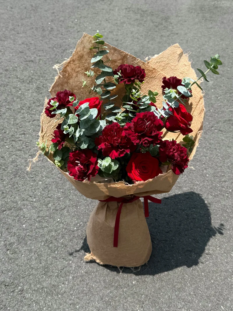 小紅書牛皮玫瑰鮮花