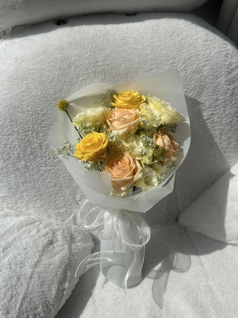 透明黃系鮮花