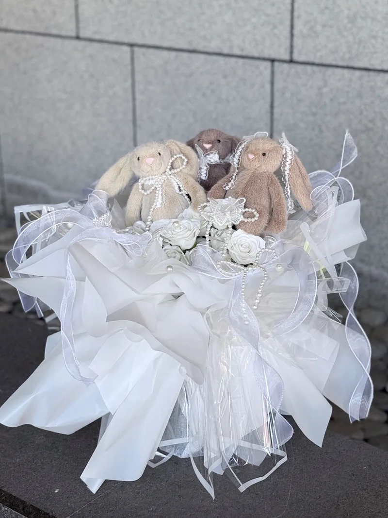 Jellycat芙蓉三兔