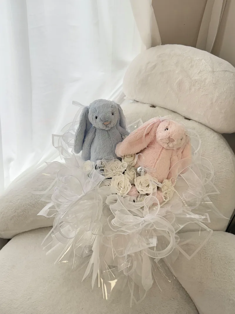 Jellycat藍粉情侶兔🐰